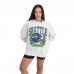 Женская Seattle Seahawks Gameday Couture Gray Heritage Premium Fleece Pullover Sweatshirt