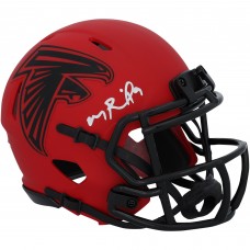 Michael Penix Jr. Atlanta Falcons Autographed Fanatics Authentic Riddell Rave Speed Mini Helmet