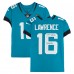 Trevor Lawrence Jacksonville Jaguars Autographed Fanatics Authentic Teal Nike Elite Jersey with Duuuval Inscription