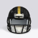 Ben Roethlisberger Pittsburgh Steelers Autographed Fanatics Authentic Swarovski Crystal Riddell Speed Mini Helmet - Art by Rock On Sports