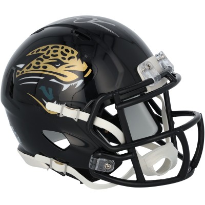 Trevor Lawrence Jacksonville Jaguars Autographed Fanatics Authentic Riddell 1995-2012 Throwback Speed Mini Helmet