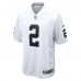 Las Vegas Raiders Ashton Jeanty Nike White Game Jersey