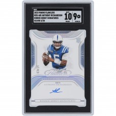 Anthony Richardson Indianapolis Colts Autographed 2023 Panini Flawless Rookie Debut #RDS-ARI #3/20 SGC Authenticated 9/10 Rookie Card