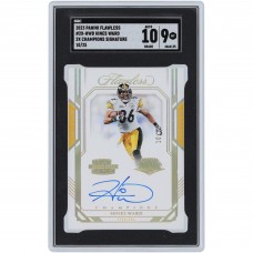 Hines Ward Pittsburgh Steelers Autographed 2023 Panini Flawless SB Gold #2X-HWD #10/25 SGC Authenticated 9/10 Card