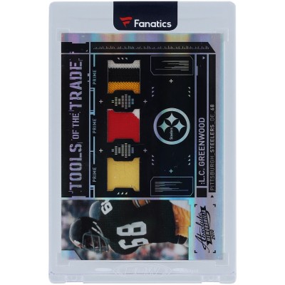 LC Greenwood Pittsburgh Steelers 2010 Panini Absolute Triple GU Relic #45 #46/49 Card