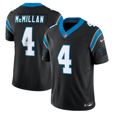 Джерси Carolina Panthers Tetairoa McMillan Nike Black Team Vapor F.U.S.E. Limited