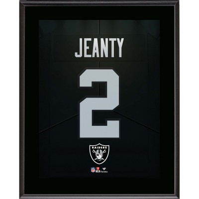 Ashton Jeanty Las Vegas Raiders Fanatics Authentic 10.5 x 13 Jersey Number Sublimated Player Plaque