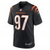 Cincinnati Bengals Shemar Stewart Nike Black Team Game Jersey