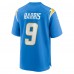 Los Angeles Chargers Tre Harris Nike Powder Blue Team Game Jersey