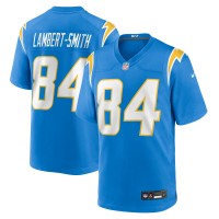 Los Angeles Chargers KeAndre Lambert-Smith Nike Powder Blue Team Game Jersey