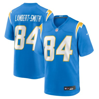 Los Angeles Chargers KeAndre Lambert-Smith Nike Powder Blue Team Game Jersey