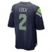 Seattle Seahawks Drew Lock Nike College Navy Team Game Jersey
