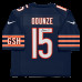 Джерси с автографом Rome Odunze Chicago Bears Fanatics Authentic Navy Nike Vapor F.U.S.E. Limited