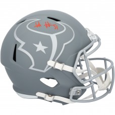Will Anderson Jr. Houston Texans Autographed Fanatics Authentic Riddell 2024 Slate Speed Replica Helmet Will Anderson Jr. Houston Texans Autographed Fanatics Authentic Riddell 2024 Slate Speed Replica Helmet