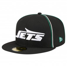 Бейсболка New York Jets New Era Black Soutache 59FIFTY Бейсболка New York Jets New Era Black Soutache 59FIFTY