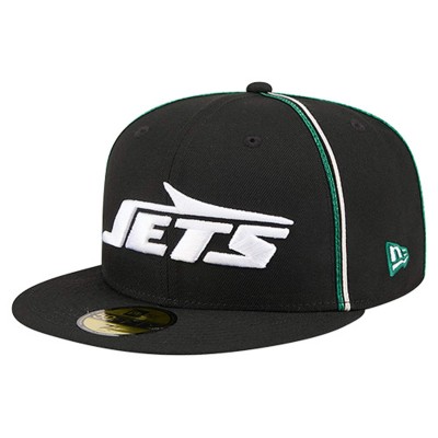 Бейсболка New York Jets New Era Black Soutache 59FIFTY