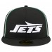 Бейсболка New York Jets New Era Black Soutache 59FIFTY