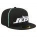Бейсболка New York Jets New Era Black Soutache 59FIFTY