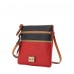 San Francisco 49ers Dooney & Bourke Team Logo Halftime Triple Zip Crossbody Bag