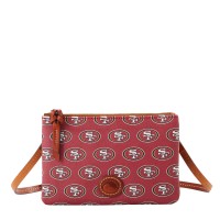 San Francisco 49ers Dooney & Bourke Top Zip Crossbody Bag