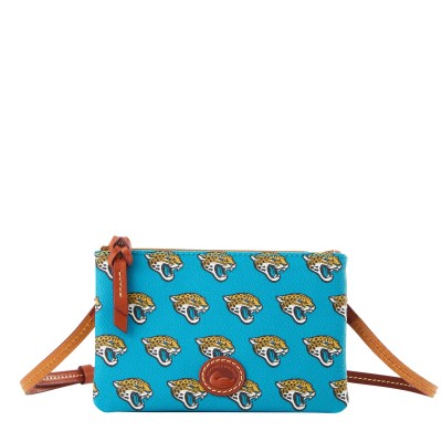 Jacksonville Jaguars Dooney & Bourke Top Zip Crossbody Bag