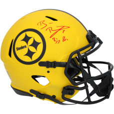 Ben Roethlisberger Pittsburgh Steelers Autographed Fanatics Authentic Riddell Rave Speed Authentic Helmet with 'Big Ben' Inscription Ben Roethlisberger Pittsburgh Steelers Autographed Fanatics Authentic Riddell Rave Speed Authentic Helmet with 'Big Ben' Inscription