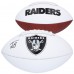 Jack Bech Las Vegas Raiders Autographed Fanatics Authentic Franklin White Panel Football