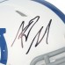 Riley Leonard Indianapolis Colts Autographed Fanatics Authentic Riddell Speed Mini Helmet