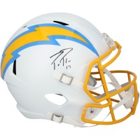 Philip Rivers Los Angeles Chargers Autographed Fanatics Authentic Riddell Speed Replica Helmet