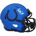 Tyler Warren Indianapolis Colts Autographed Fanatics Authentic Riddell Rave Speed Mini Helmet