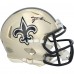 Tyler Shough New Orleans Saints Autographed Fanatics Authentic Riddell Speed Mini Helmet