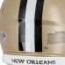 Alvin Kamara New Orleans Saints Autographed Fanatics Authentic Riddell Speed Authentic Helmet with Leading Rusher Inscription - Limited Edition #1/10