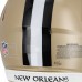 Alvin Kamara New Orleans Saints Autographed Fanatics Authentic Riddell Speed Authentic Helmet with Leading Rusher Inscription - Limited Edition #10/10
