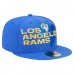 Бейсболка Los Angeles Rams New Era Overlap Wordmark 59FIFTY - Royal