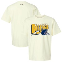 Unisex Los Angeles Chargers The Wild Collective Cream Super Chargers Scoop Neck T-Shirt