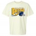 Unisex Los Angeles Chargers The Wild Collective Cream Super Chargers Scoop Neck T-Shirt