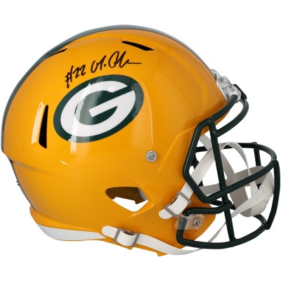 Matthew Golden Green Bay Packers Autographed Fanatics Authentic Riddell Speed Replica Helmet