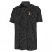 New Orleans Saints Antigua Black Lush Polo