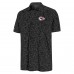 Kansas City Chiefs Antigua Black Lush Polo