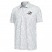 Miami Dolphins Antigua White Lush Polo