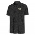 Green Bay Packers Antigua Black Lush Polo