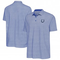 Indianapolis Colts Antigua Royal/White Intersect Polo
