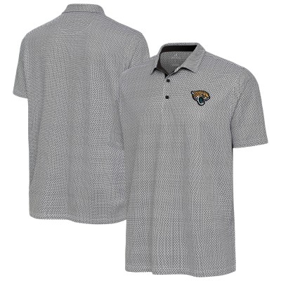 Jacksonville Jaguars Antigua Black/White Intersect Polo