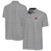 Cleveland Browns Antigua Black/White Intersect Polo Cleveland Browns Antigua Black/White Intersect Polo