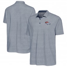 Denver Broncos Antigua Navy/White Intersect Polo