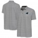 Carolina Panthers Antigua Black/White Intersect Polo