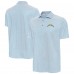 Los Angeles Chargers Antigua Powder Blue/White Pave Polo