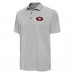 San Francisco 49ers Antigua Black/White Pave Polo