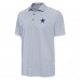 Dallas Cowboys Antigua Navy/White Pave Polo