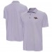 Baltimore Ravens Antigua Purple/White Pave Polo